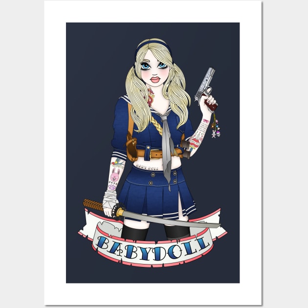 Babydoll Wall Art by jadeboylan